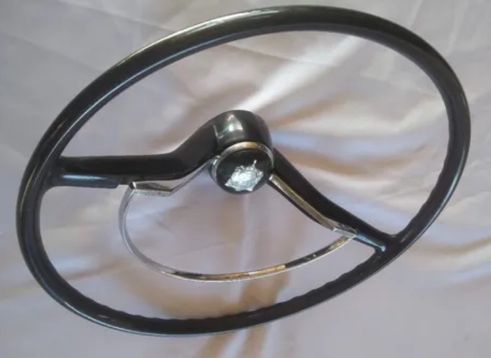 Volante Fusca Preto Original Volswagen